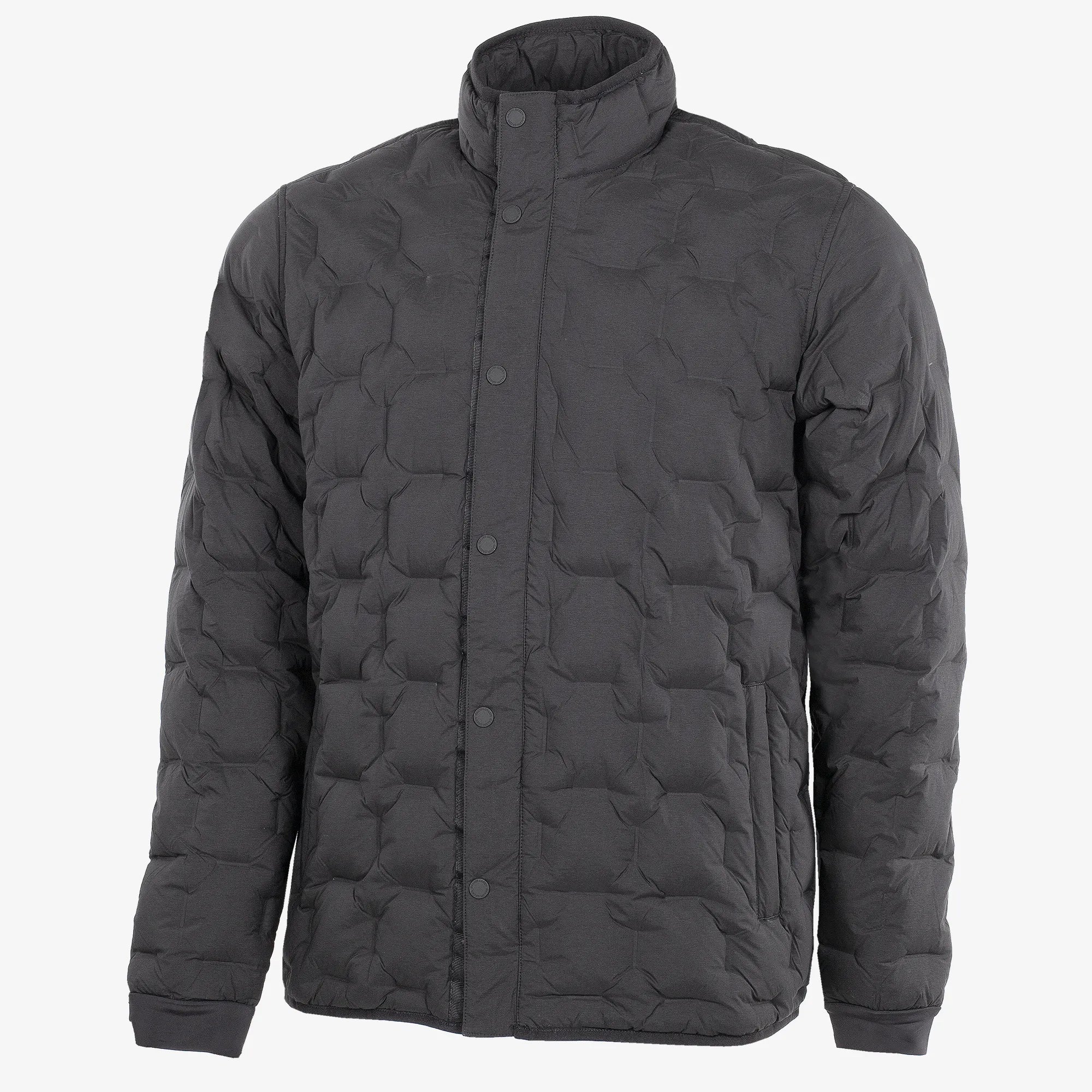 Hugo Windproof and water repellent golf jacket Black – Galvin Green