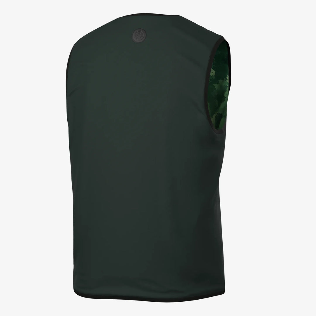 Lamar  is a Windproof and water repellent golf vest for Men in the color Jungle Green(9)