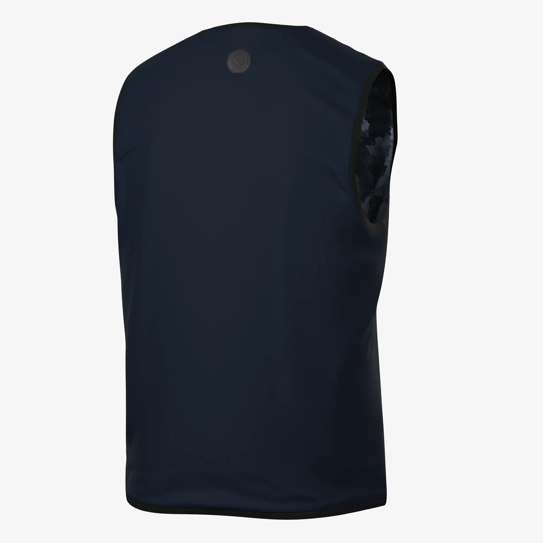 Lamar  is a Windproof and water repellent golf vest for Men in the color Navy(8)