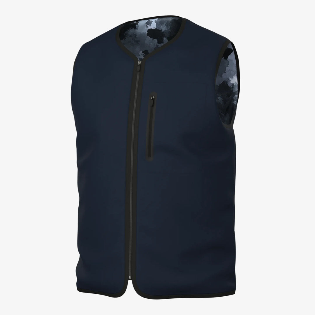 Lamar  is a Windproof and water repellent golf vest for Men in the color Navy(0)