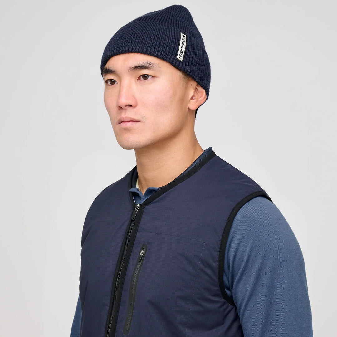 Lamar  is a Windproof and water repellent golf vest for Men in the color Navy(3)