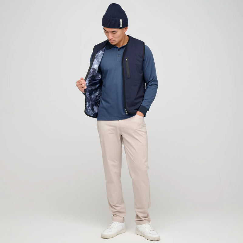 Lamar  is a Windproof and water repellent golf vest for Men in the color Navy(5)