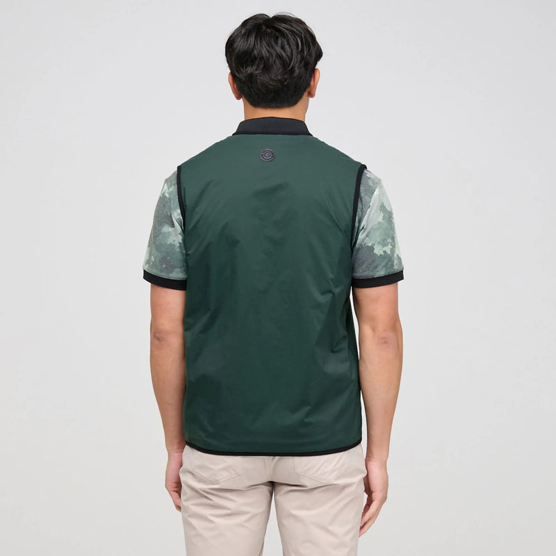 Lamar  is a Windproof and water repellent golf vest for Men in the color Jungle Green(7)