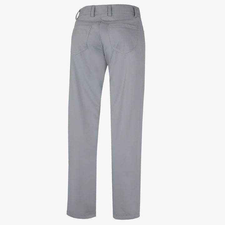 Lane is a Windproof and water repellent golf pants for Men in the color Sharkskin(6)