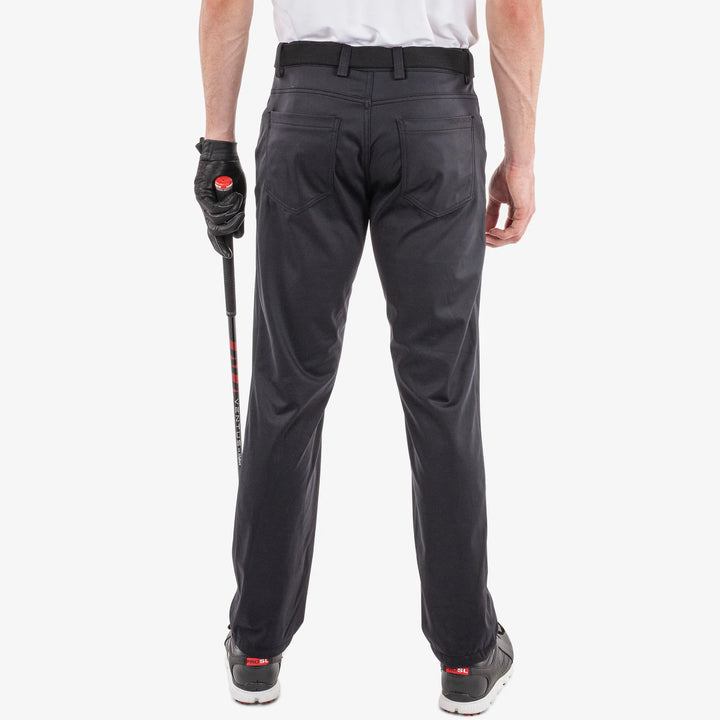 Lane is a Windproof and water repellent golf pants for Men in the color Black(4)
