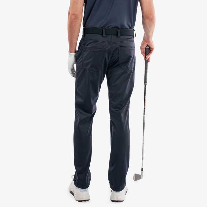 Lane is a Windproof and water repellent golf pants for Men in the color Navy(4)