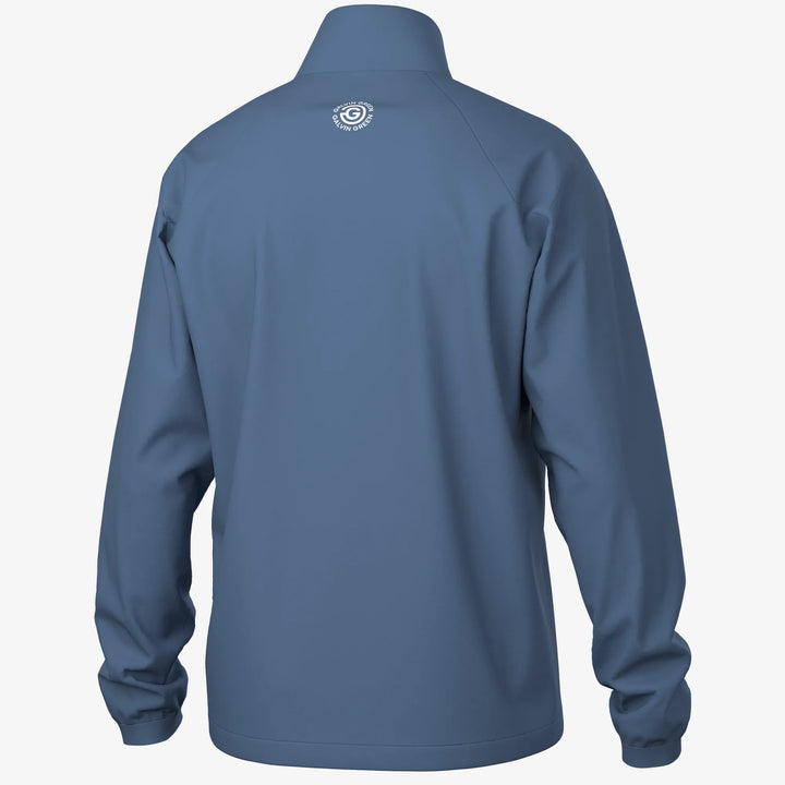 Larry is a Windproof and water repellent golf jacket for Men in the color Moonlight Blue(7)