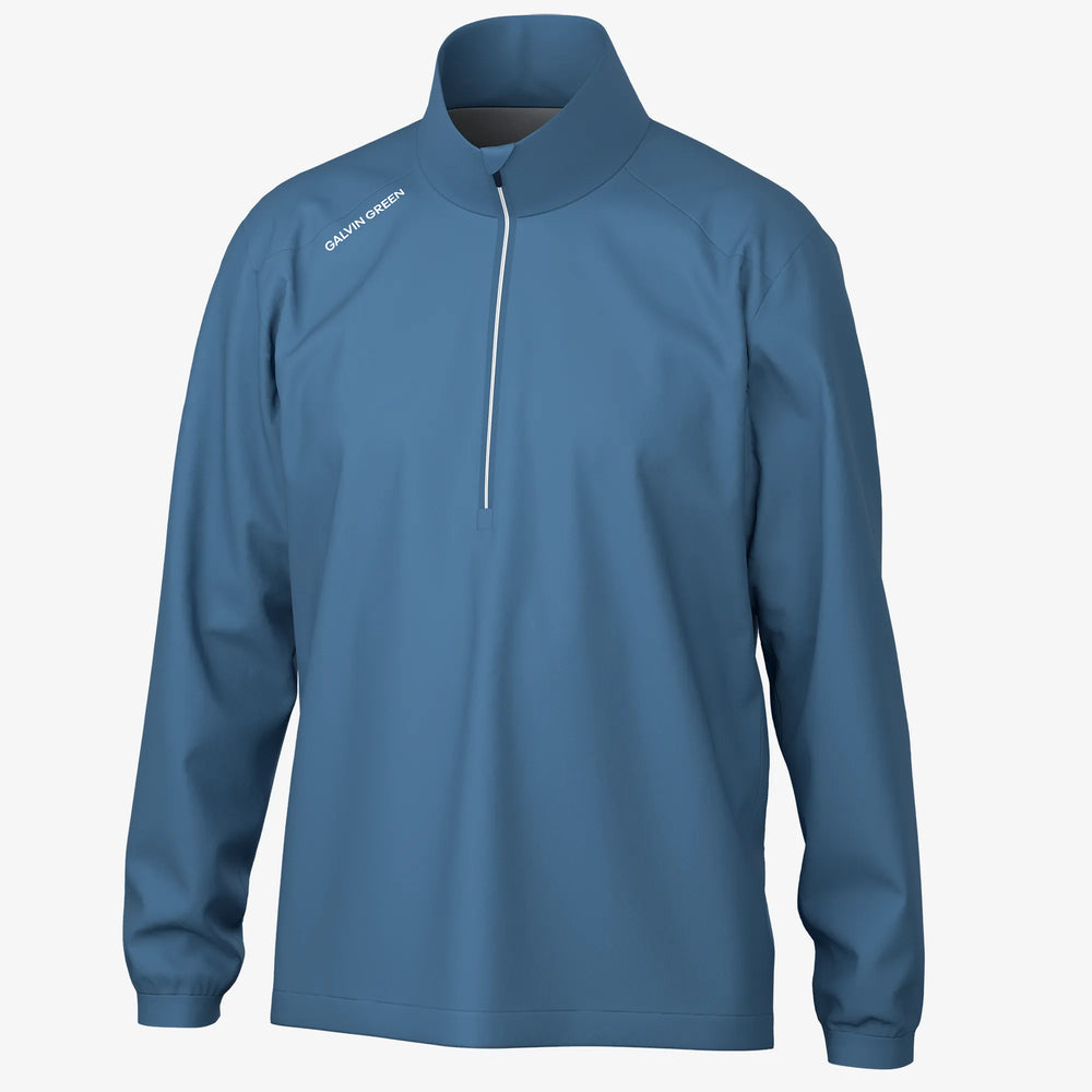 Larry is a Windproof and water repellent golf jacket for Men in the color Moonlight Blue(0)