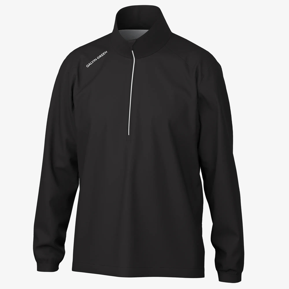 Larry is a Windproof and water repellent golf jacket for Men in the color Black(0)