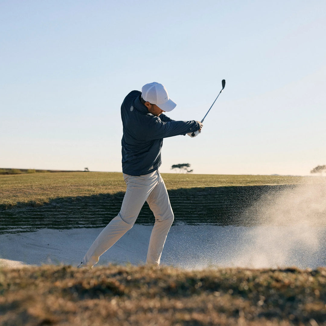 Larry is a Windproof and water repellent golf jacket for Men in the color Navy(8)