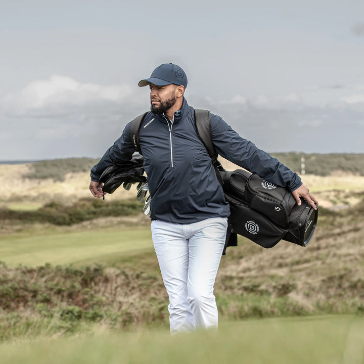 Larry is a Windproof and water repellent golf jacket for Men in the color Navy(8)