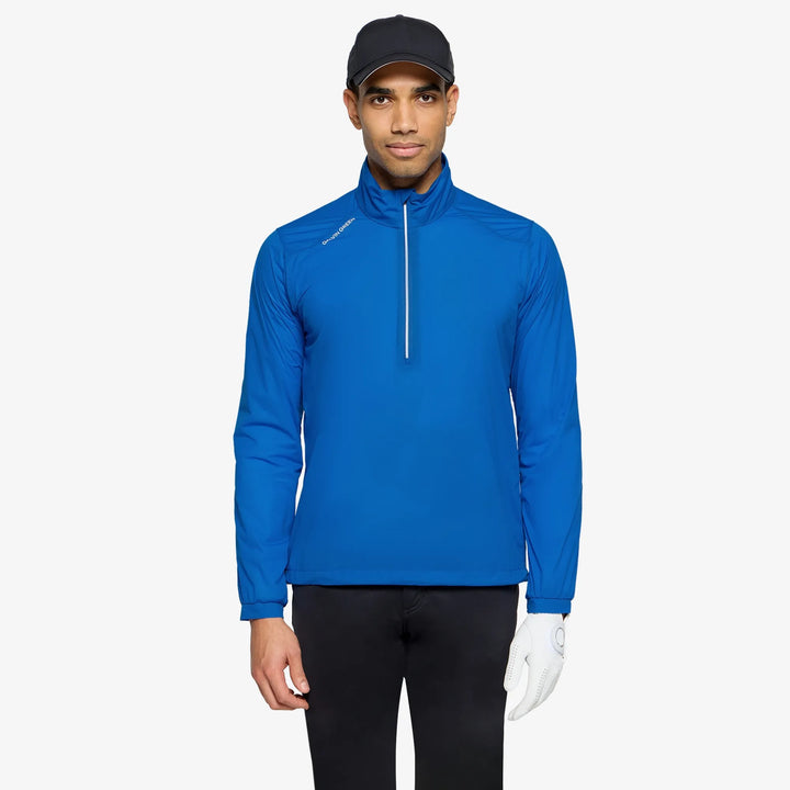 Larry is a Windproof and water repellent golf jacket for Men in the color Royal Blue(1)