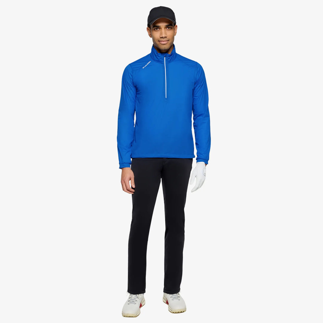 Larry is a Windproof and water repellent golf jacket for Men in the color Royal Blue(2)