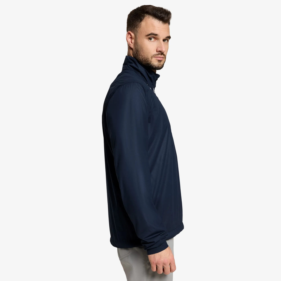 Larry is a Windproof and water repellent golf jacket for Men in the color Navy(3)