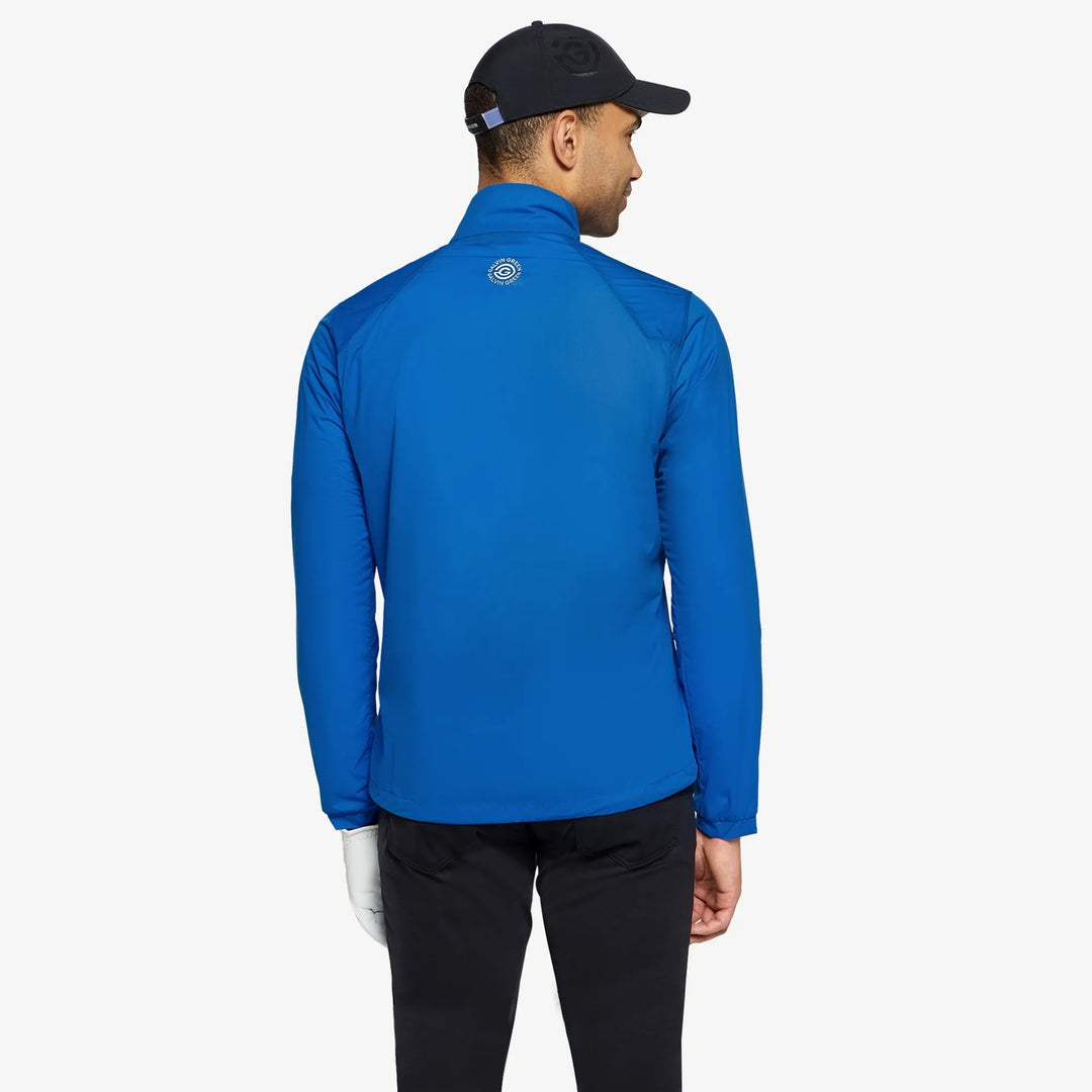 Larry is a Windproof and water repellent golf jacket for Men in the color Royal Blue(4)