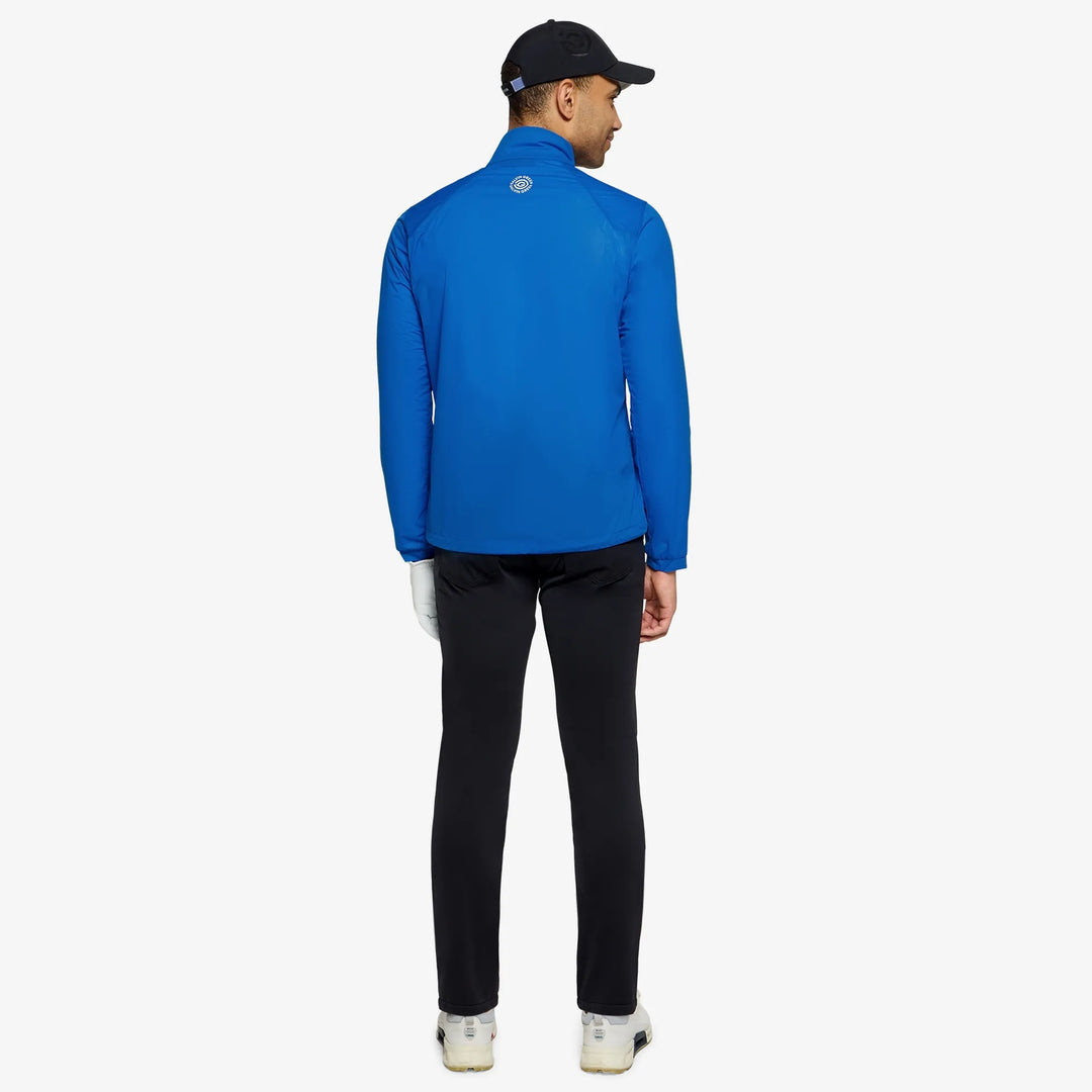 Larry is a Windproof and water repellent golf jacket for Men in the color Royal Blue(5)