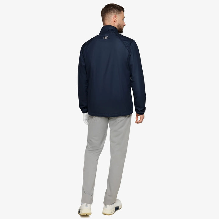 Larry is a Windproof and water repellent golf jacket for Men in the color Navy(5)