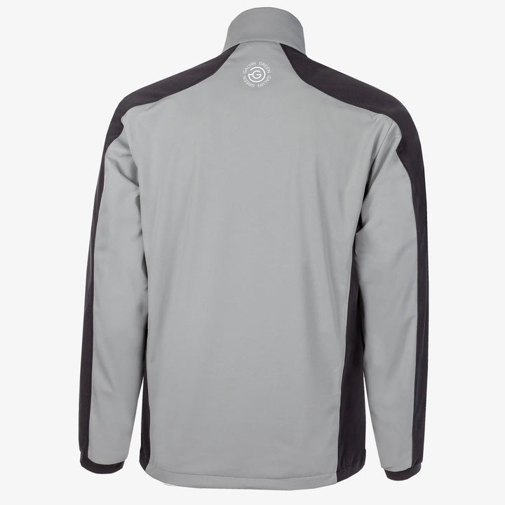 Lawrence is a Windproof and water repellent golf jacket for Men in the color Sharkskin/Black(9)