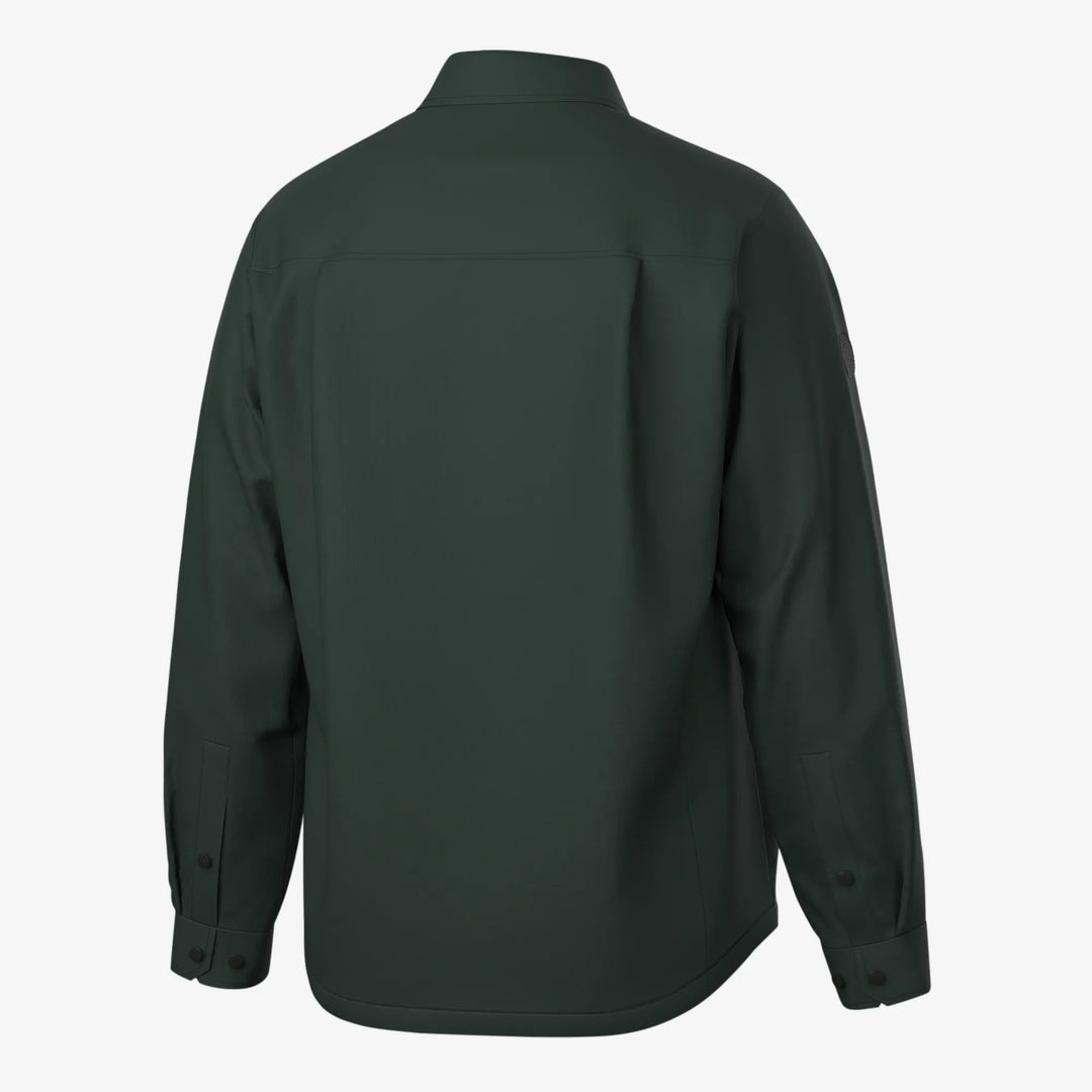 Legend is a Windproof and water repellent golf shirt for Men in the color Jungle Green(7)
