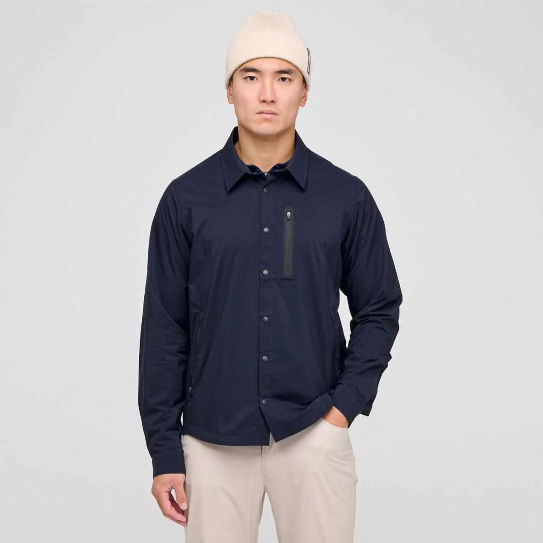 Legend is a Windproof and water repellent golf shirt for Men in the color Navy(1)