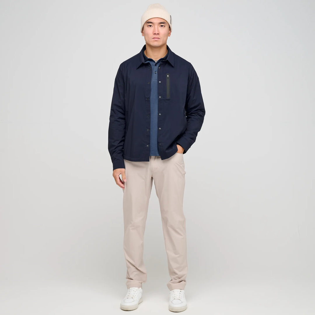 Legend is a Windproof and water repellent golf shirt for Men in the color Navy(2)