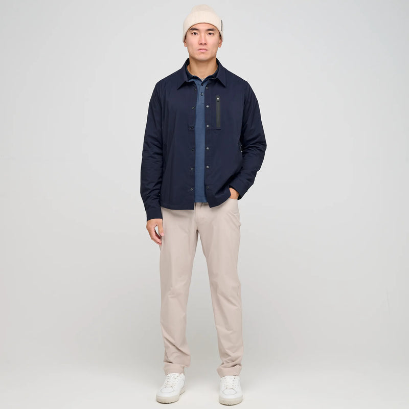 Legend is a Windproof and water repellent golf shirt for Men in the color Navy(2)