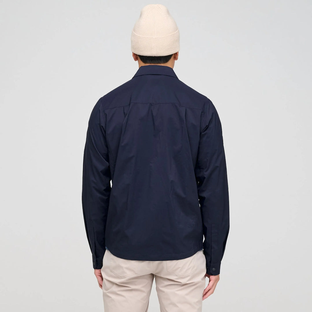 Legend is a Windproof and water repellent golf shirt for Men in the color Navy(6)