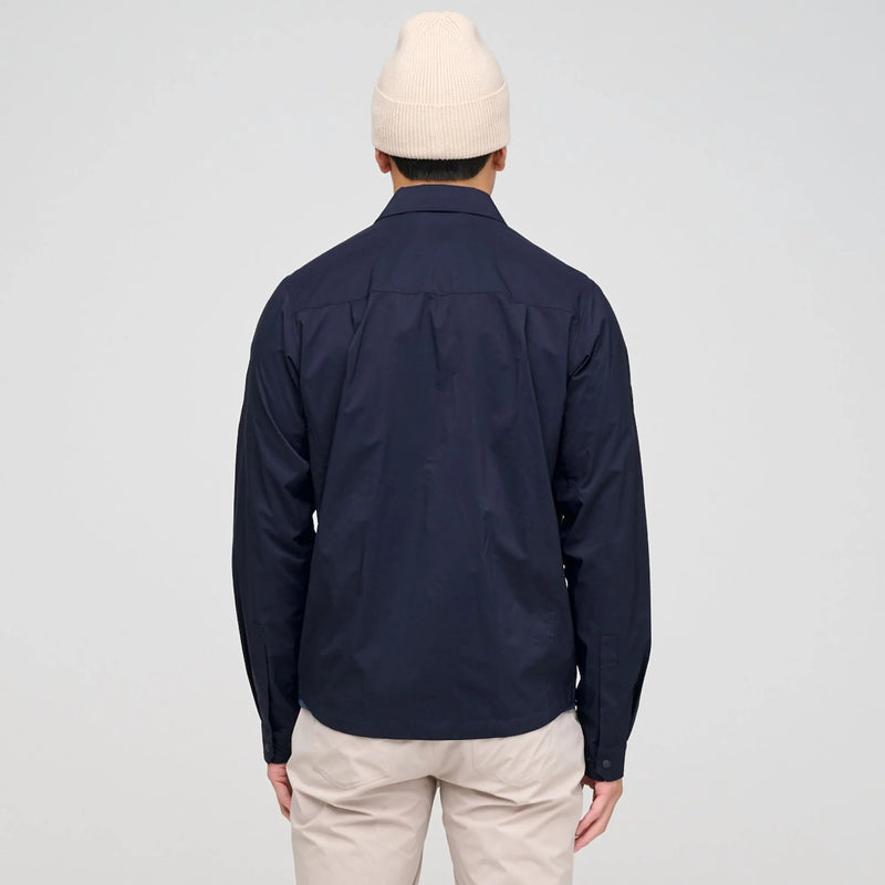 Legend is a Windproof and water repellent golf shirt for Men in the color Navy(6)