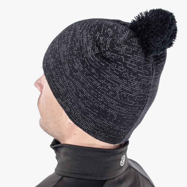 Lemmy is a Windproof golf hat in the color Black/Reflex(3)