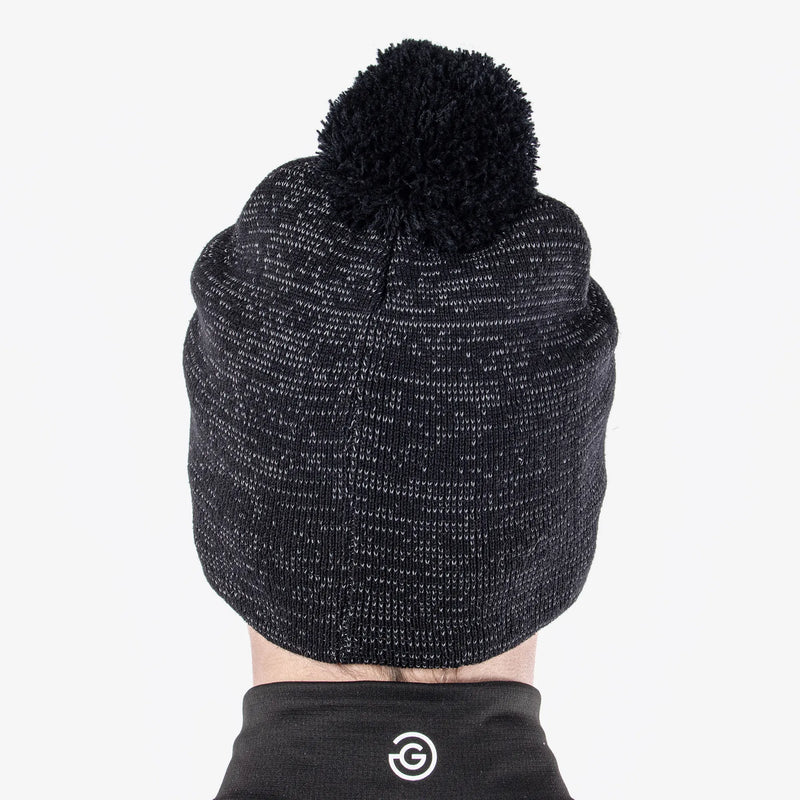 Lemmy is a Windproof golf hat in the color Black/Reflex(4)