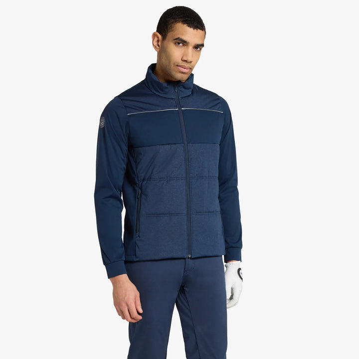 Lennon is a Windproof and water repellent golf jacket for Men in the color Navy(1)