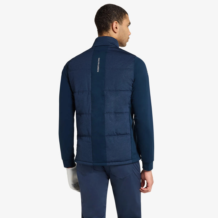 Lennon is a Windproof and water repellent golf jacket for Men in the color Navy(4)