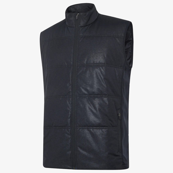 Lennox is a Windproof and water repellent golf vest for Men in the color Black(0)