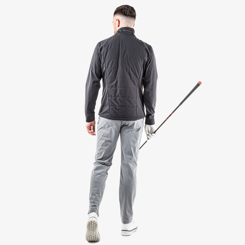 Leonard is a Windproof and water repellent golf jacket for Men in the color Black(7)