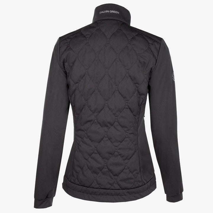 Leora is a Windproof and water repellent golf jacket for Women in the color Black(8)
