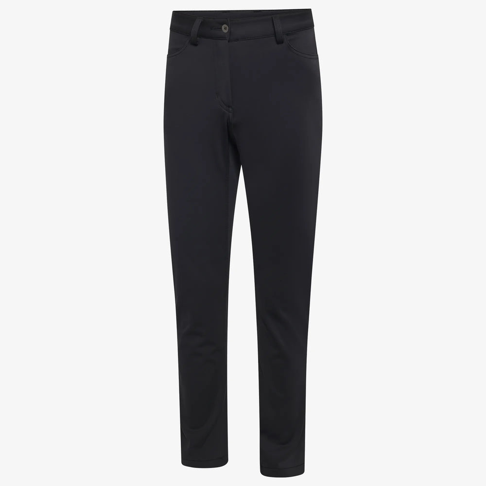 Levana is a Windproof and water repellent golf pants for Women in the color Black(0)