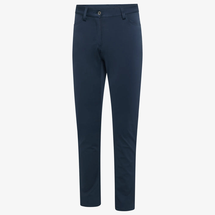 Levana is a Windproof and water repellent golf pants for Women in the color Navy(0)