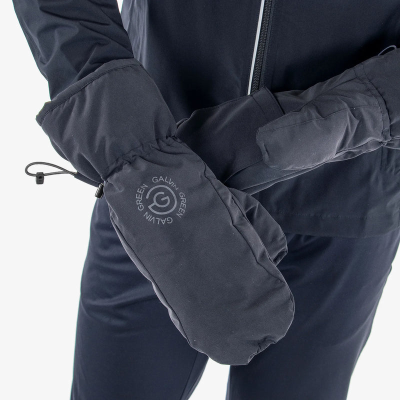 Levon is a Windproof golf gloves in the color Black(2)