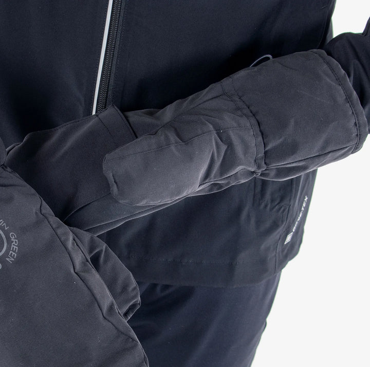 Levon is a Windproof golf gloves in the color Black(3)