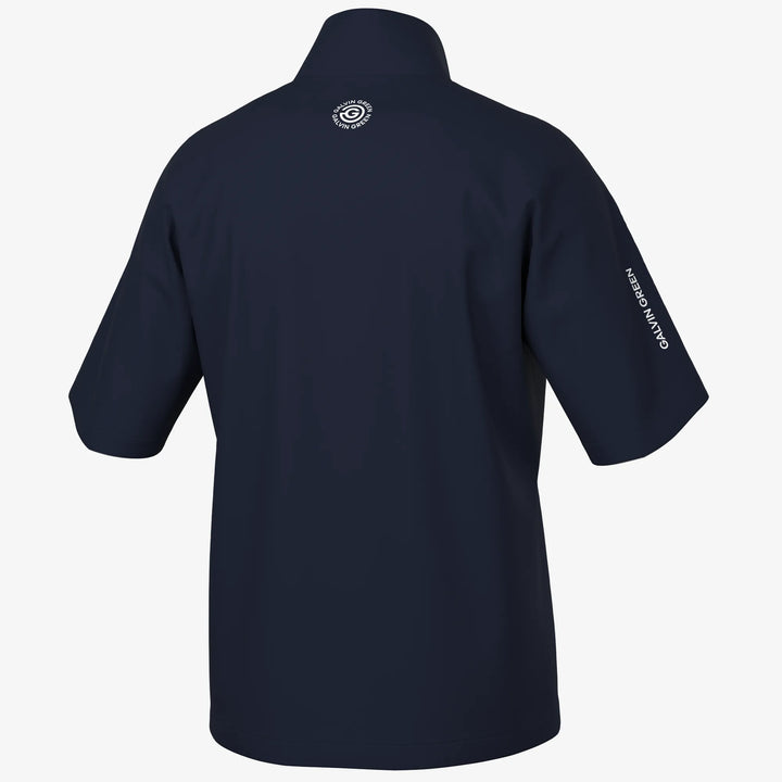 Lex is a Windproof and water repellent golf jacket for Men in the color Navy/White(7)