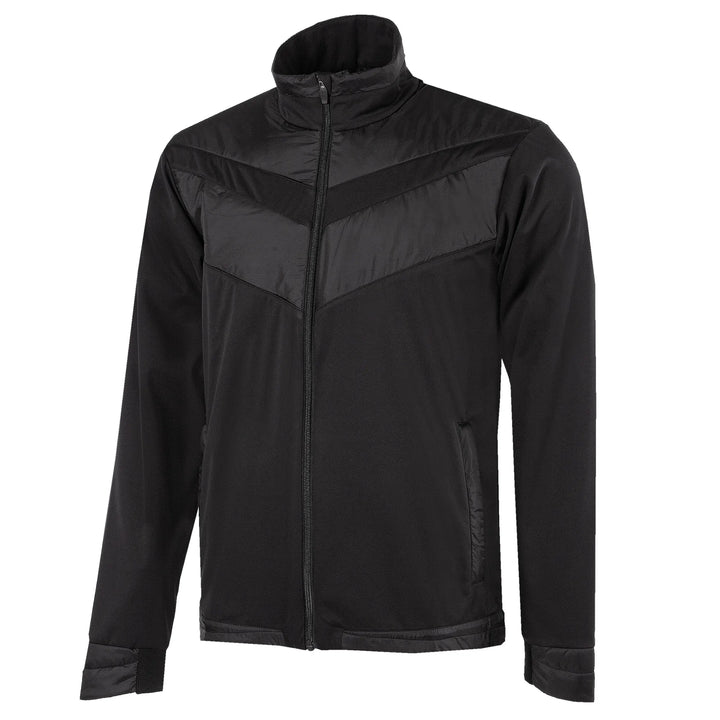Liam is a Windproof and water repellent golf jacket for Men in the color Black(0)