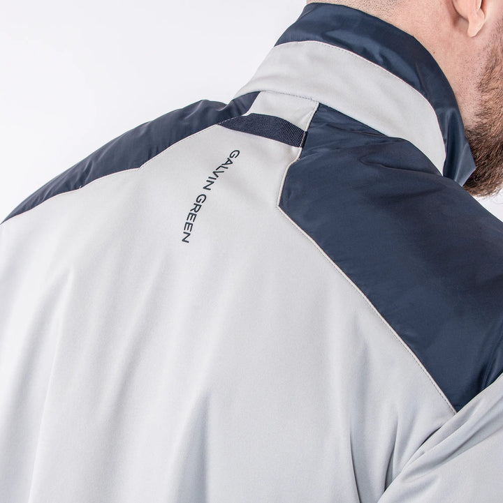 Liam is a Windproof and water repellent golf jacket for Men in the color Cool Grey(9)