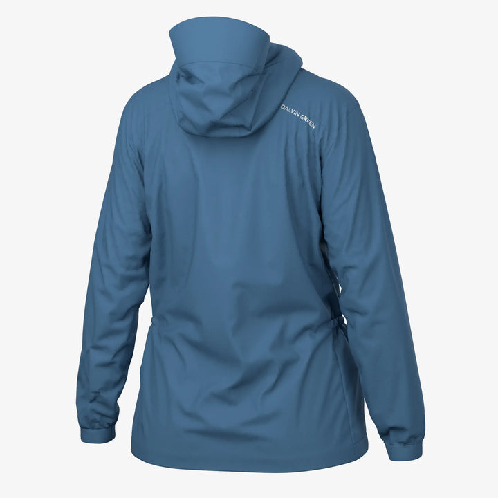 Lilly is a Windproof and water repellent golf jacket for Women in the color Moonlight Blue(11)
