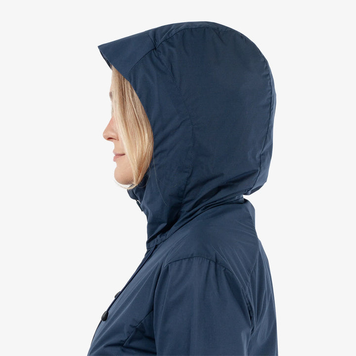 Lilly is a Windproof and water repellent golf jacket for Women in the color Navy(6)