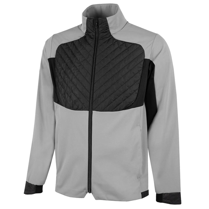 Linc is a Windproof and water repellent golf  jacket for Men in the color Sharkskin(0)