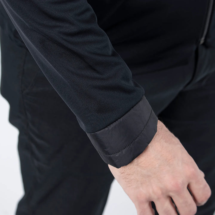 Linc is a Windproof and water repellent golf  jacket for Men in the color Black(5)