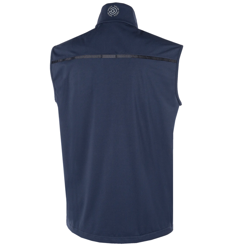 Lion is a Windproof and water repellent golf vest for Men in the color White(8)