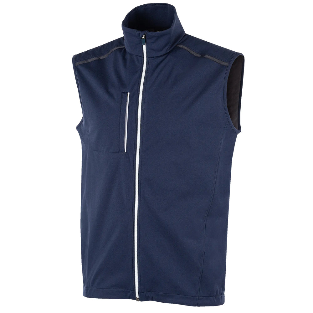 Lion is a Windproof and water repellent golf vest for Men in the color Navy(0)