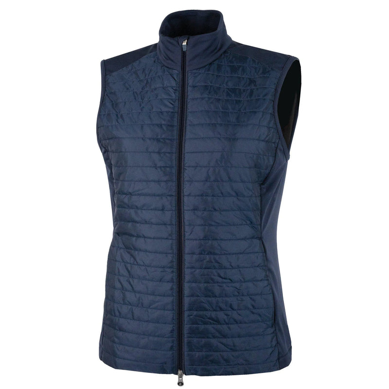 Lisa is a Windproof and water repellent golf  vest for Women in the color Navy(1)