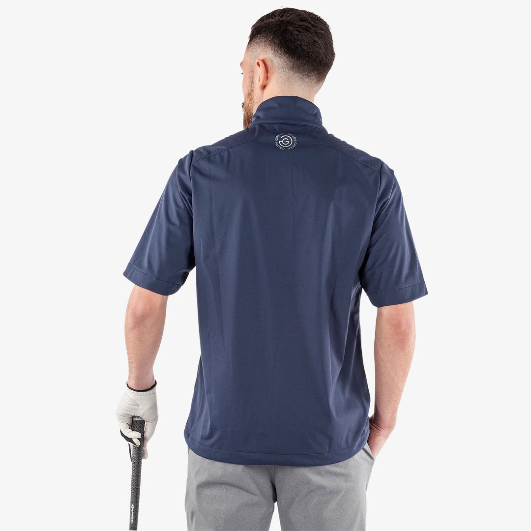 Livingston is a Windproof and water repellent golf jacket for Men in the color Navy(4)